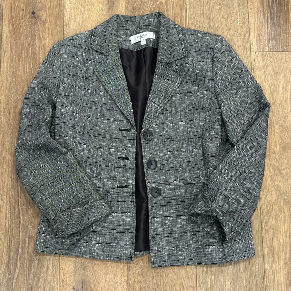 Jones Studio Separates Size 10 Women’s Blazer Jacket Great Condition